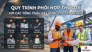 Quy Trình Phối Hợp Thực Tế Với Các Tổng Thầu Xây Dựng Chuyên Nghiệp